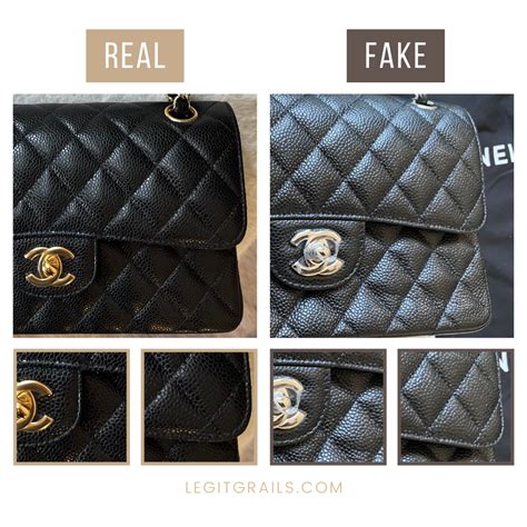 channel fake bags|how to tell a genuine chanel bag.